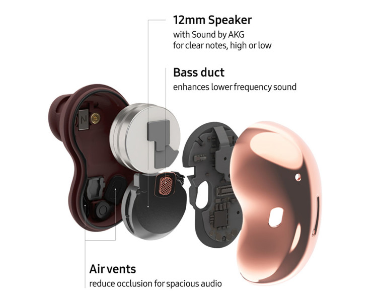 Samsung buds top live features