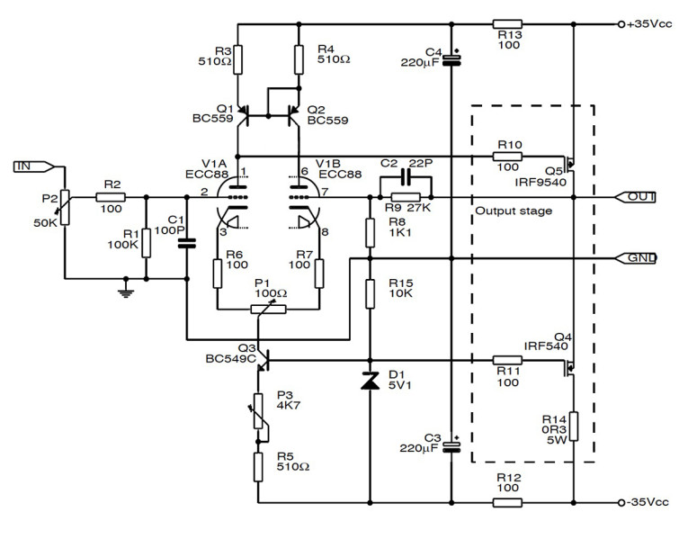 Build a Hybrid Tube/MOSFET SE Amp | audioXpress