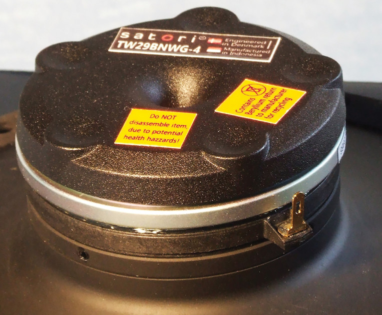 Satori TW29BNWG-8 Beryllium Dome Tweeter with Waveguide