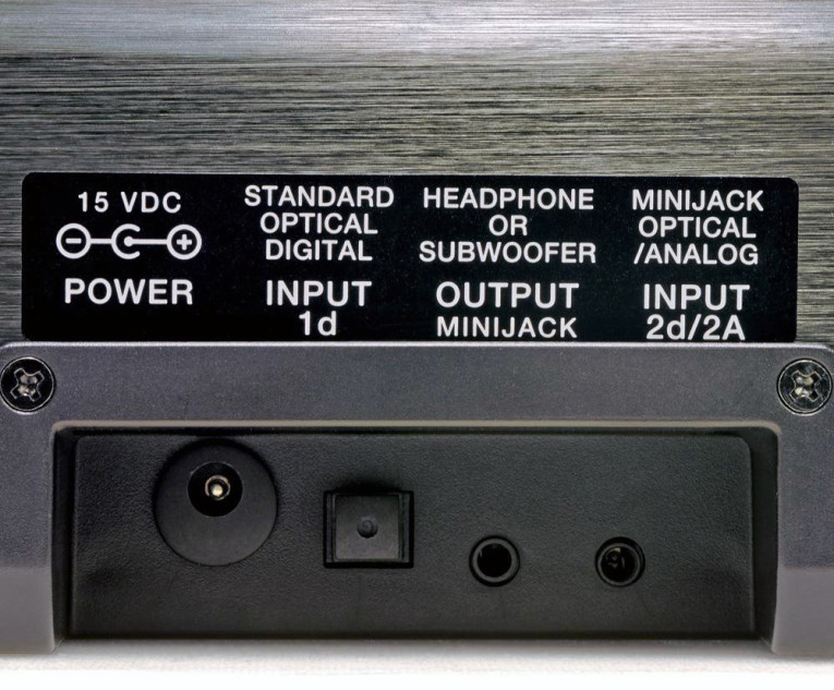 Zvox accuvoice soundbar top with 6 level