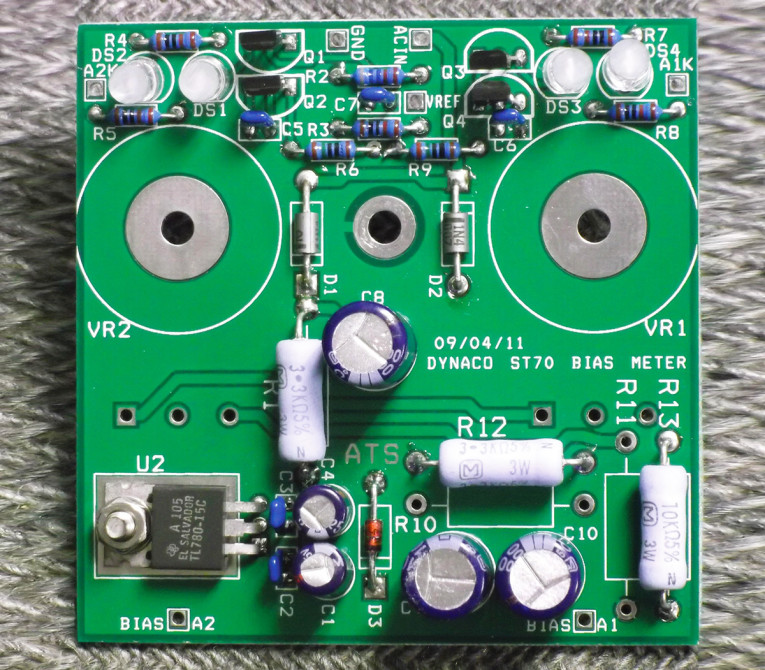 A Simple LED Bias Meter and Supply for the Dynaco ST70 and Other Tube ...