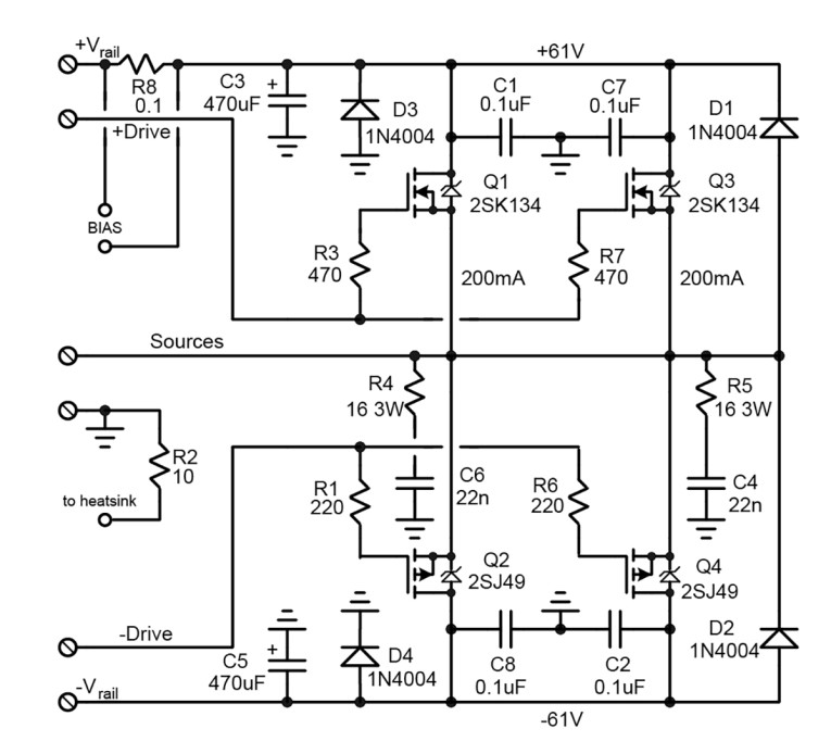 You Can DIY! The DH-220C MOSFET Power Amplifier - Part 1 The Circuit ...