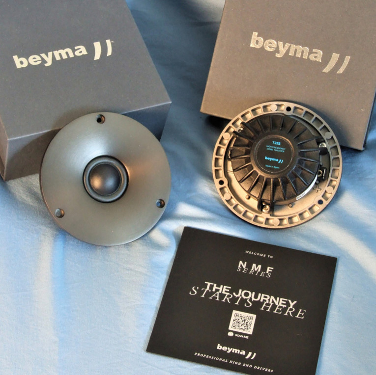 Test Bench: Beyma's New NMF Series T-25S Silk Dome Tweeter