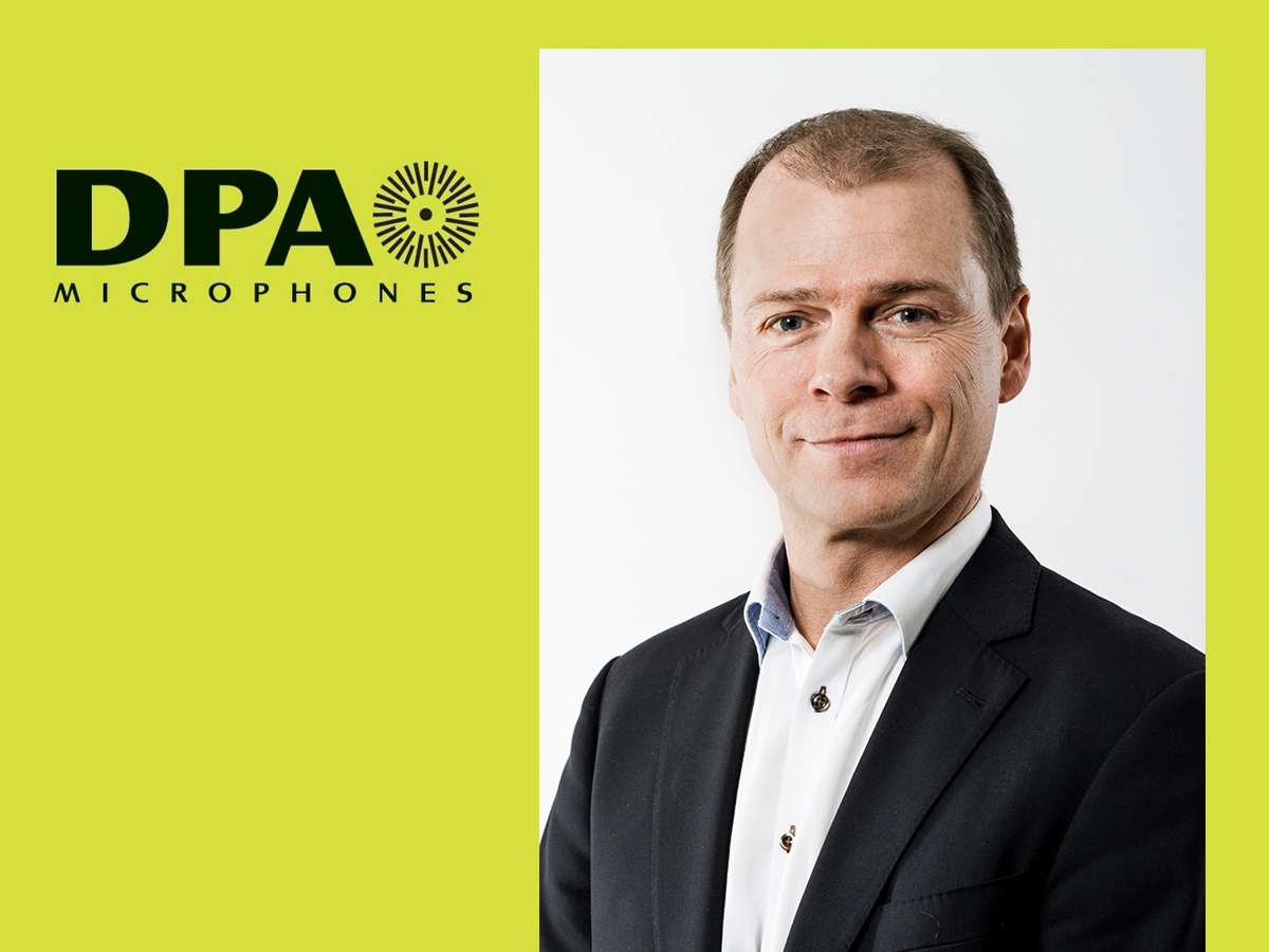 DPA Microphones Announces Kalle Hvidt Nielsen as new CEO from September 1, 2016