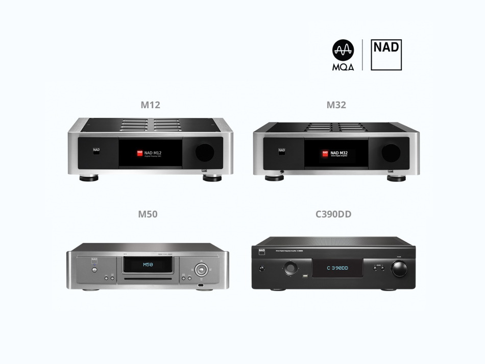 MQA Now Available on NAD BluOS-enabled Systems
