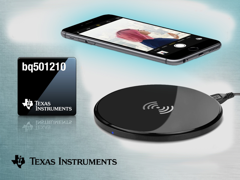 Texas Instruments Announces First Qi-Certified 15-W Wireless Power Transmitter