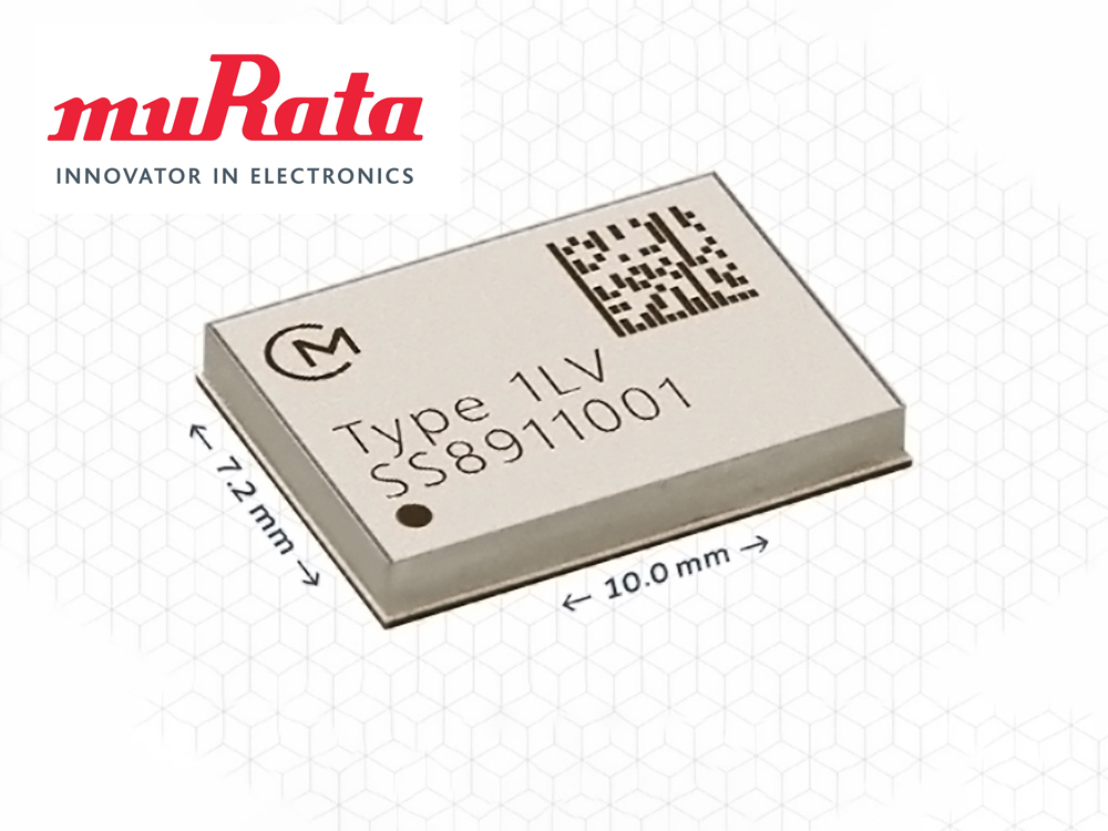 Murata Announces Lowest Power Wi-Fi and Bluetooth 5 Combo Module for Portable Audio Applications