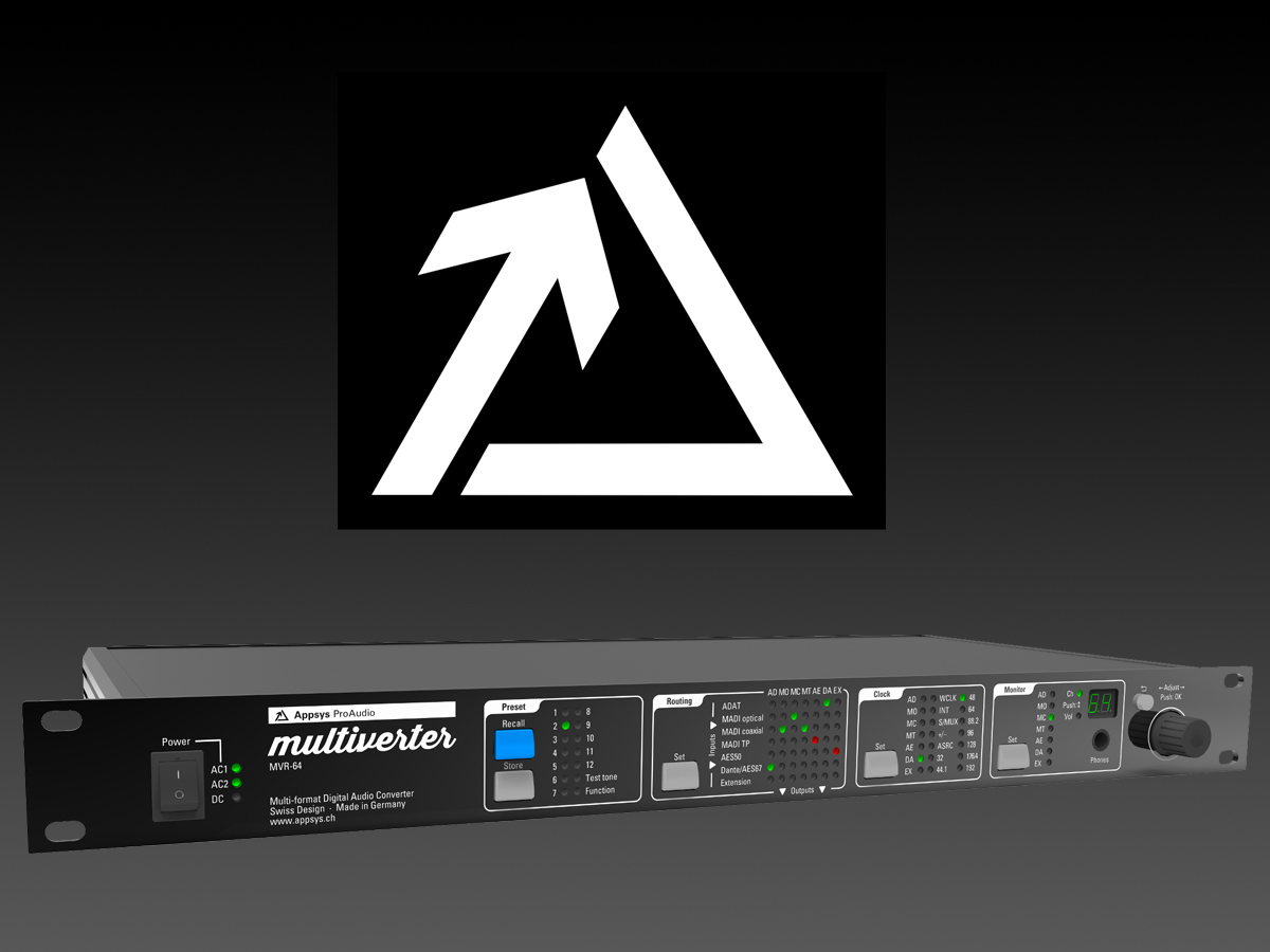 Synthax Named U.S. Distributor for Swiss Audio Networking Specialist Appsys Pro Audio