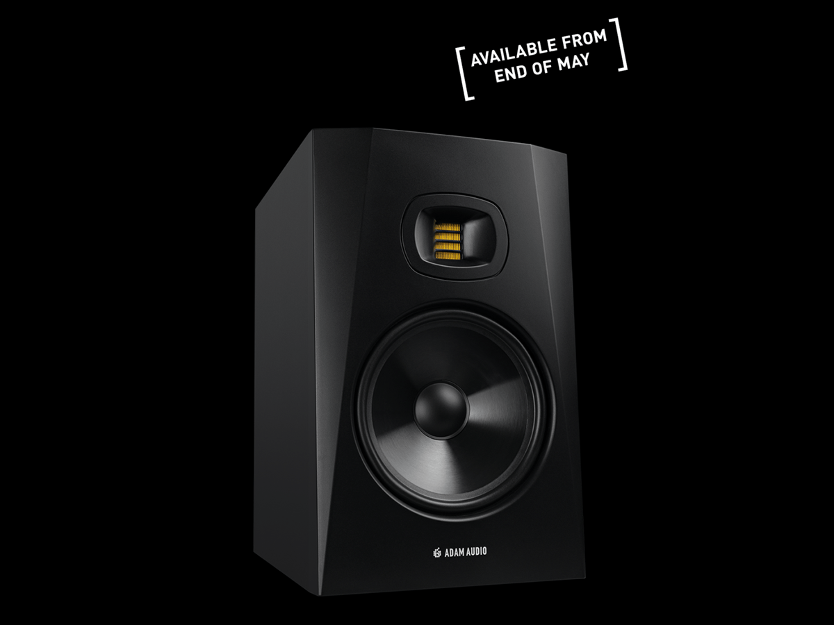 Adam Audio Introduces T8V Studio Monitor with Bigger, Lighter Woofer