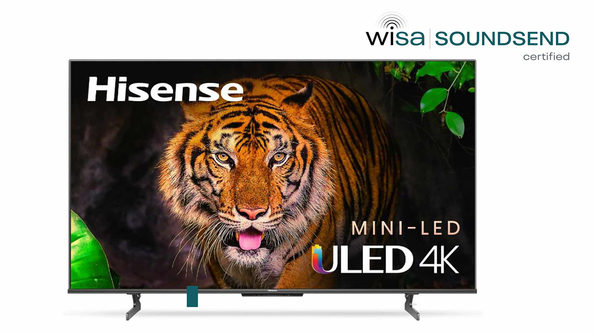 Hisense U7K and U8K TVs Certified for Wireless Audio
