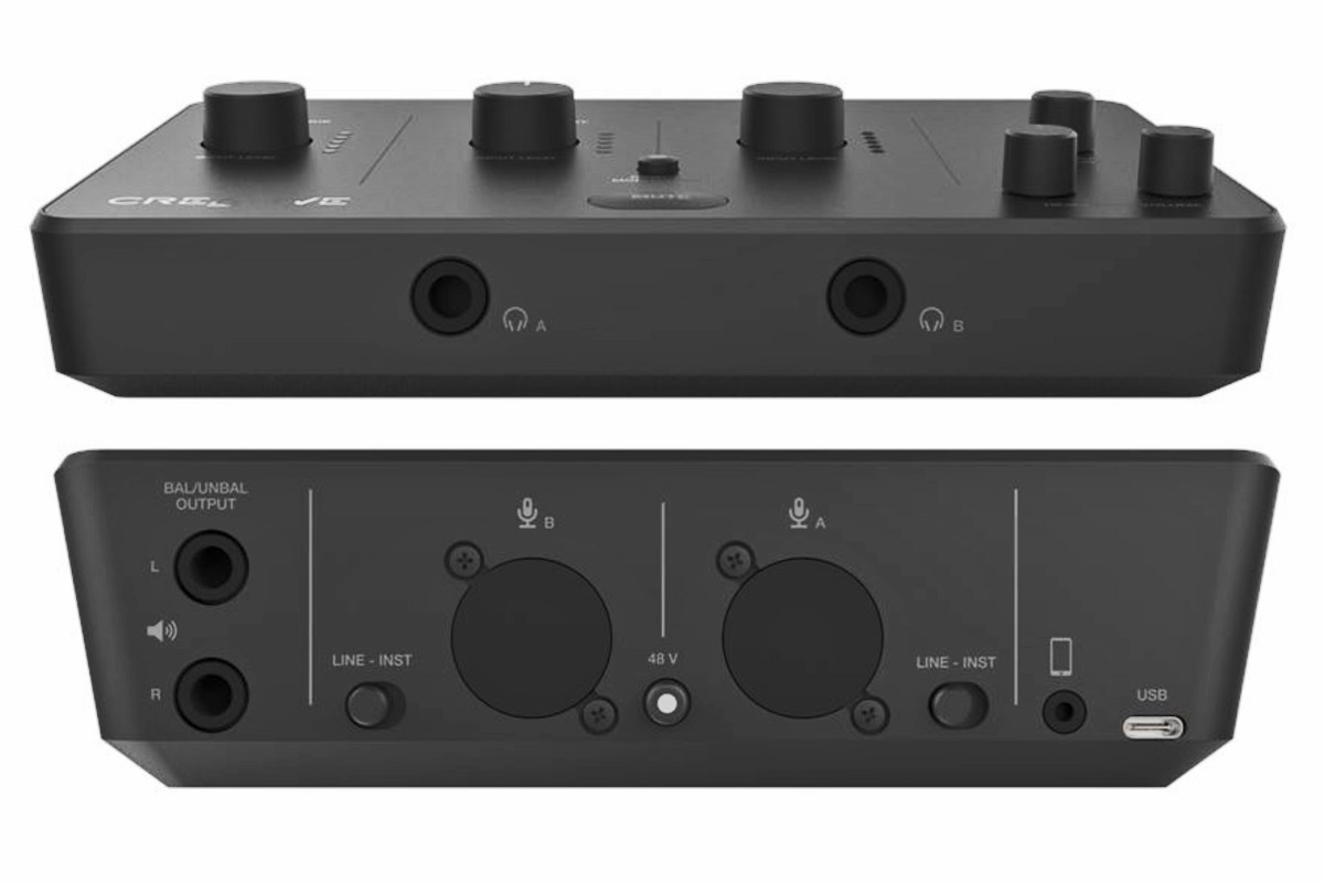 Creative Live! Audio A3 - USB Audio Interface with High-resolution  Recording and Playback - Creative Labs (United States)