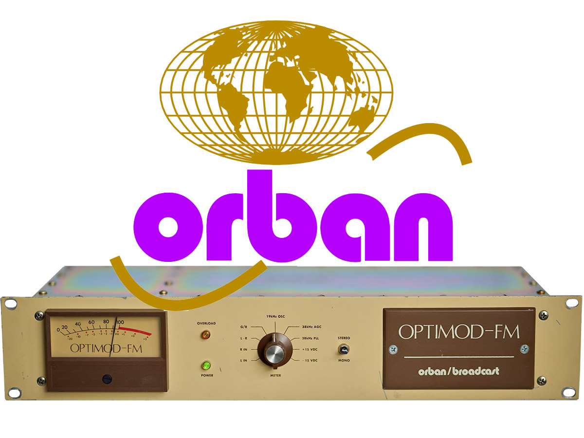 orban ブロードキャストオーディオプロセッサー□OPTIMOD-TV 8282 DIGITAL 中古