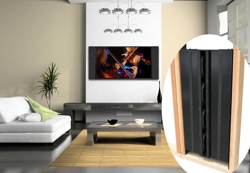 artison in wall subwoofer