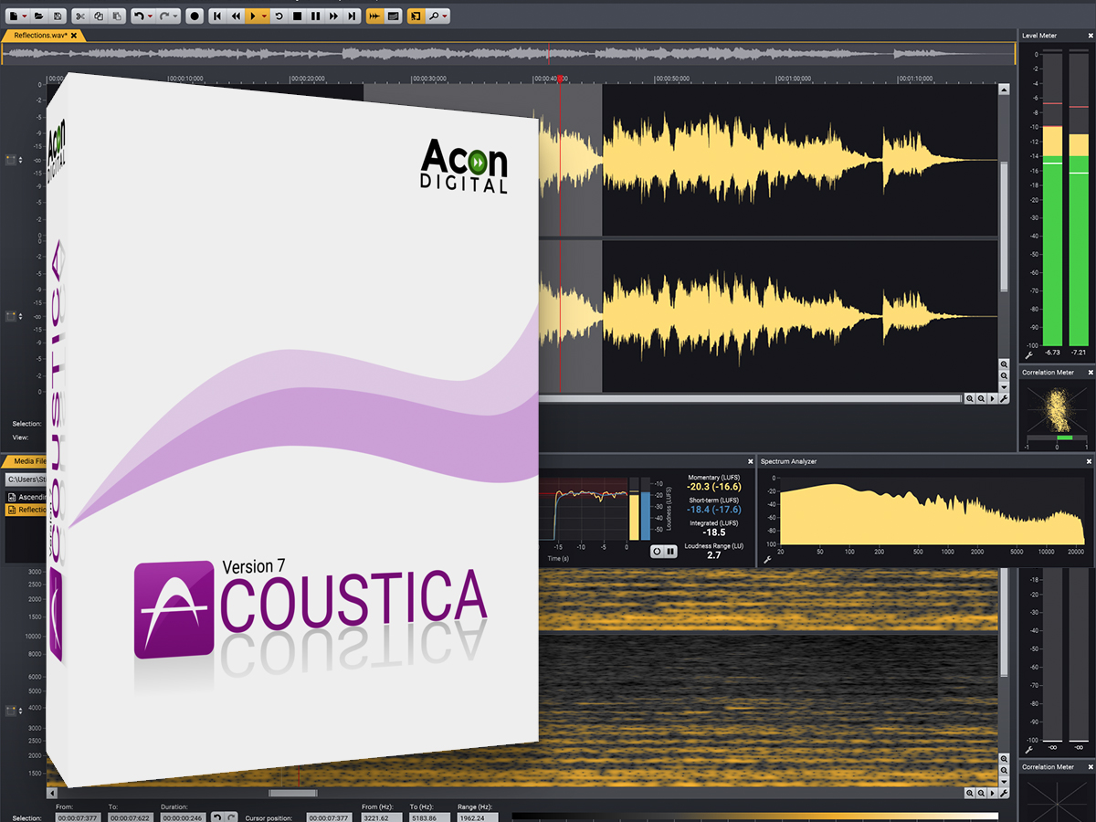 how to use acoustica 7