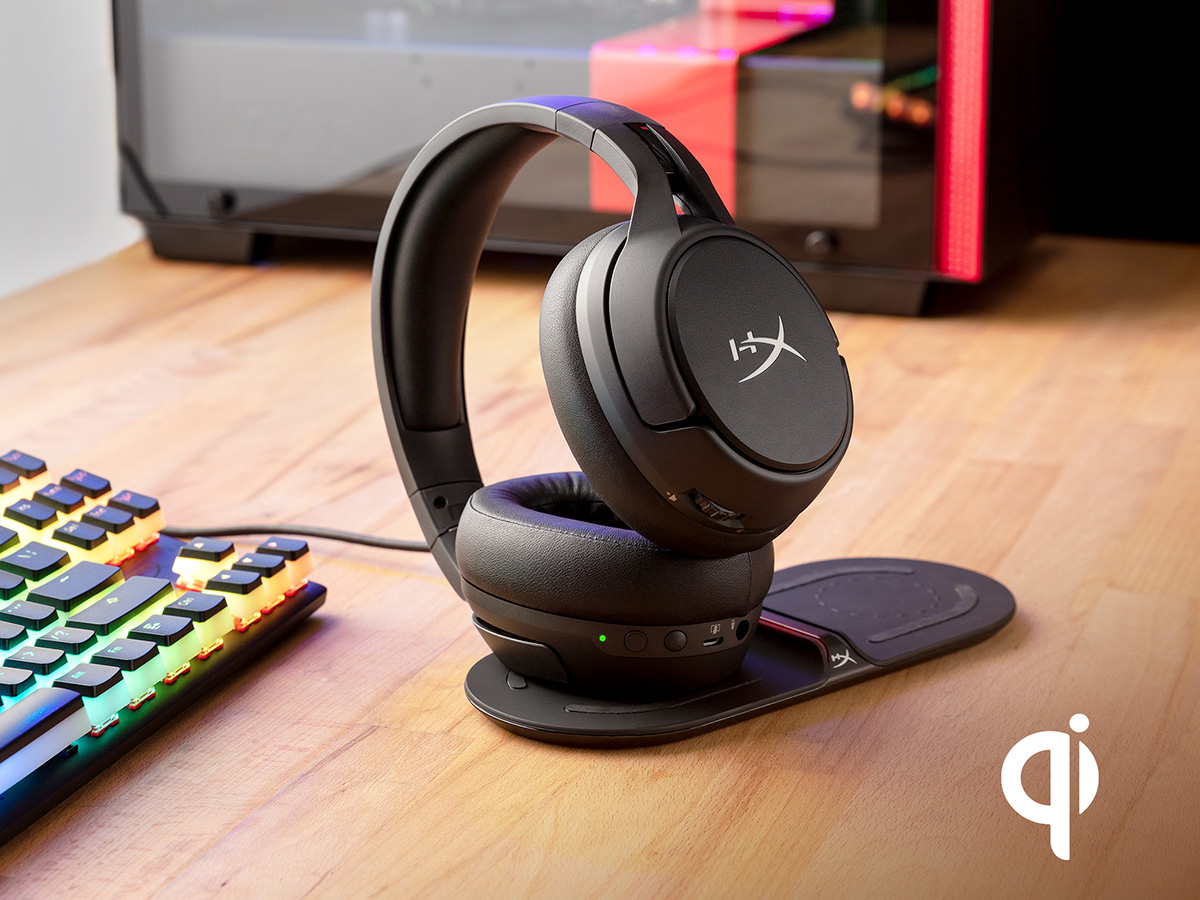Hyperx Now Shipping Cloud Flight S Wireless Gaming Headset With Qi Charging Audioxpress