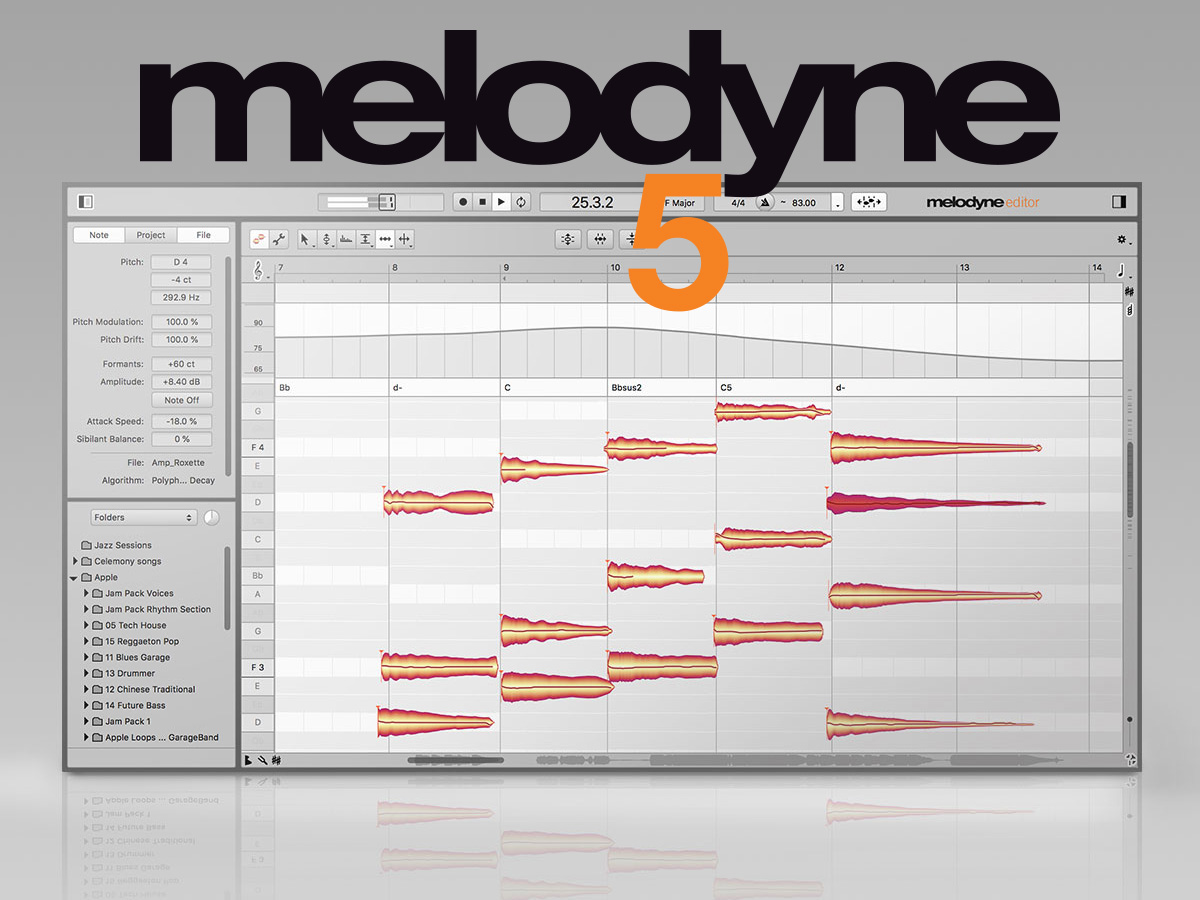 celemony melodyne 4 essential sound editor trial demo