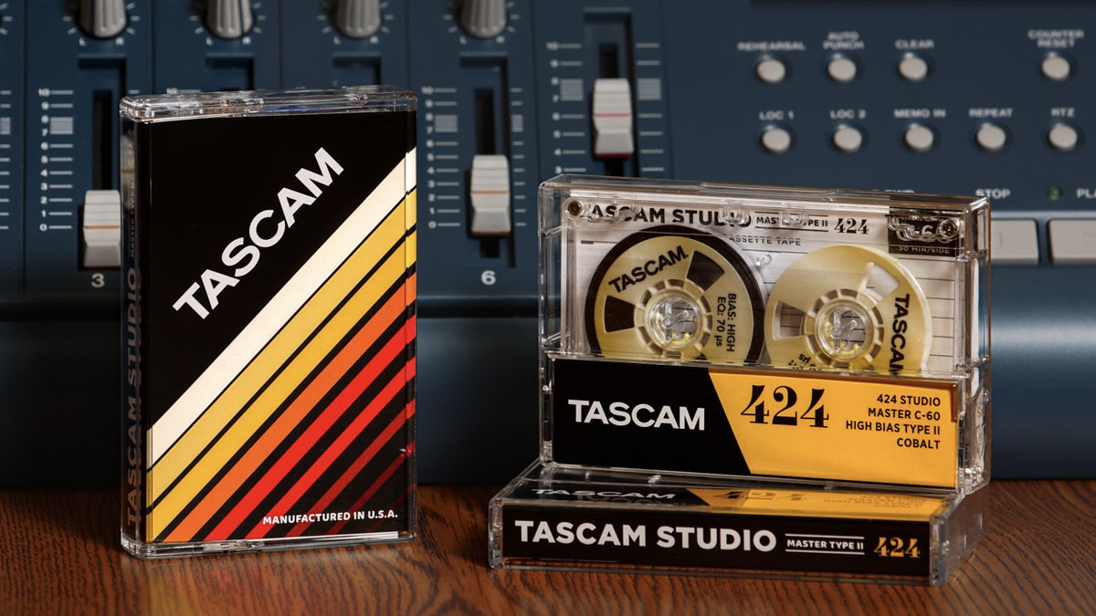 TASCAM Celebrates Analog Audio with Limited Release Master 424 Studio C-60  High Bias Type II Cobalt Cassette  audioXpress