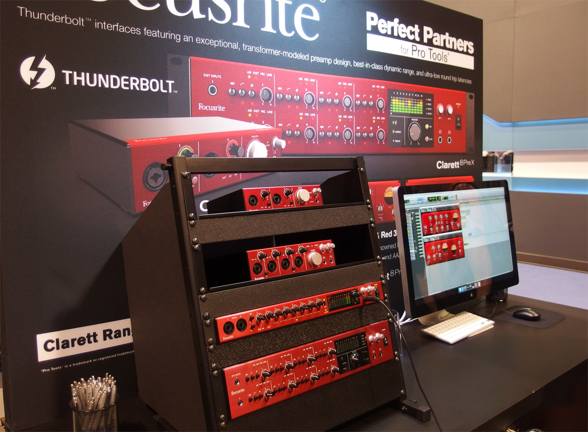 Focusrite Announces Clarett Range of Thunderbolt Interfaces Focusrite Announces Clarett Range of Thunderbolt Interfaces