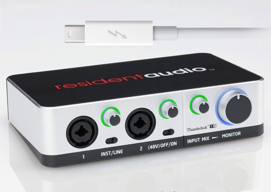 Resident Audio Thunderbolt T2 Audio Interface Now Available