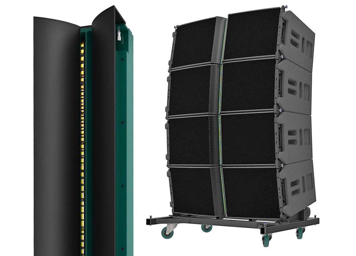 Alcons Audio Introduces Two New Pro Ribbon Line arrays at Prolight