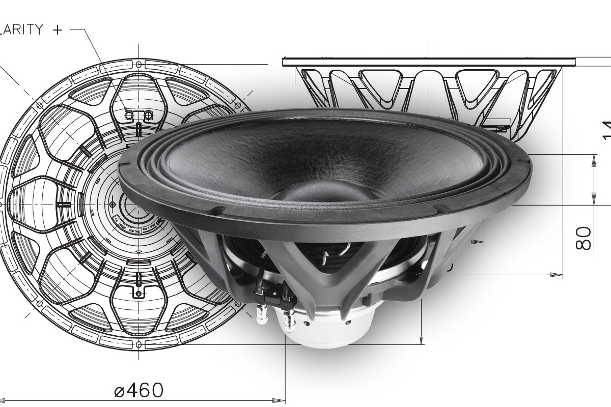New 18” FaitalPro 18XL1800 Neodymium Super Woofer audioXpress