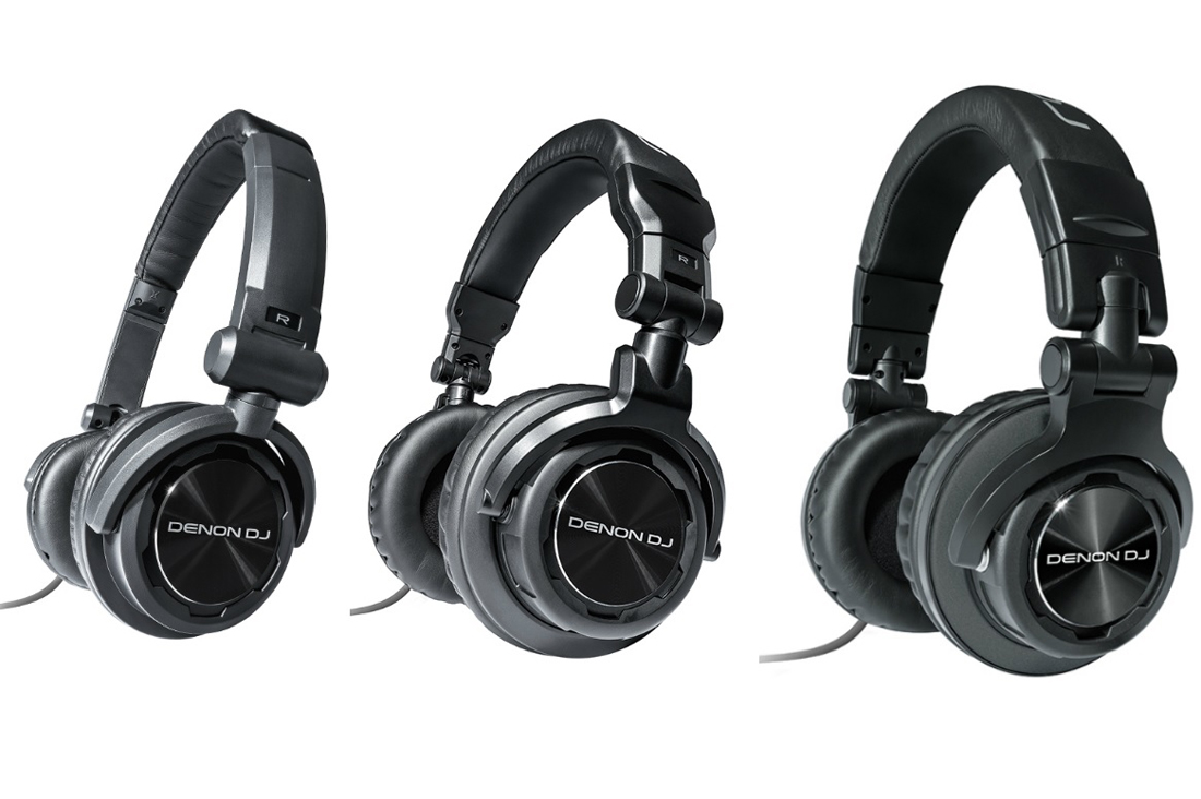 Denon DJ Upgrades HP Series Headphones With Three New Models
