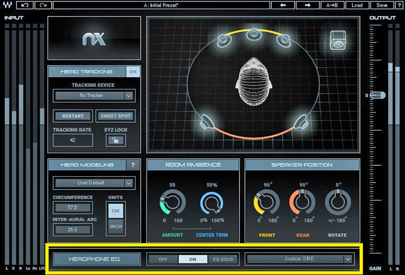 Waves nx sales headphone eq