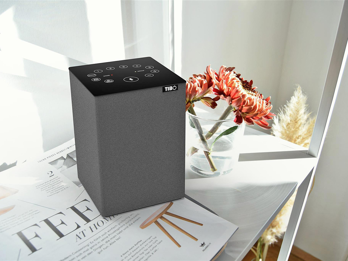 TIBO Electronics Choros Tap Smart Speaker Supports Multiroom Mode