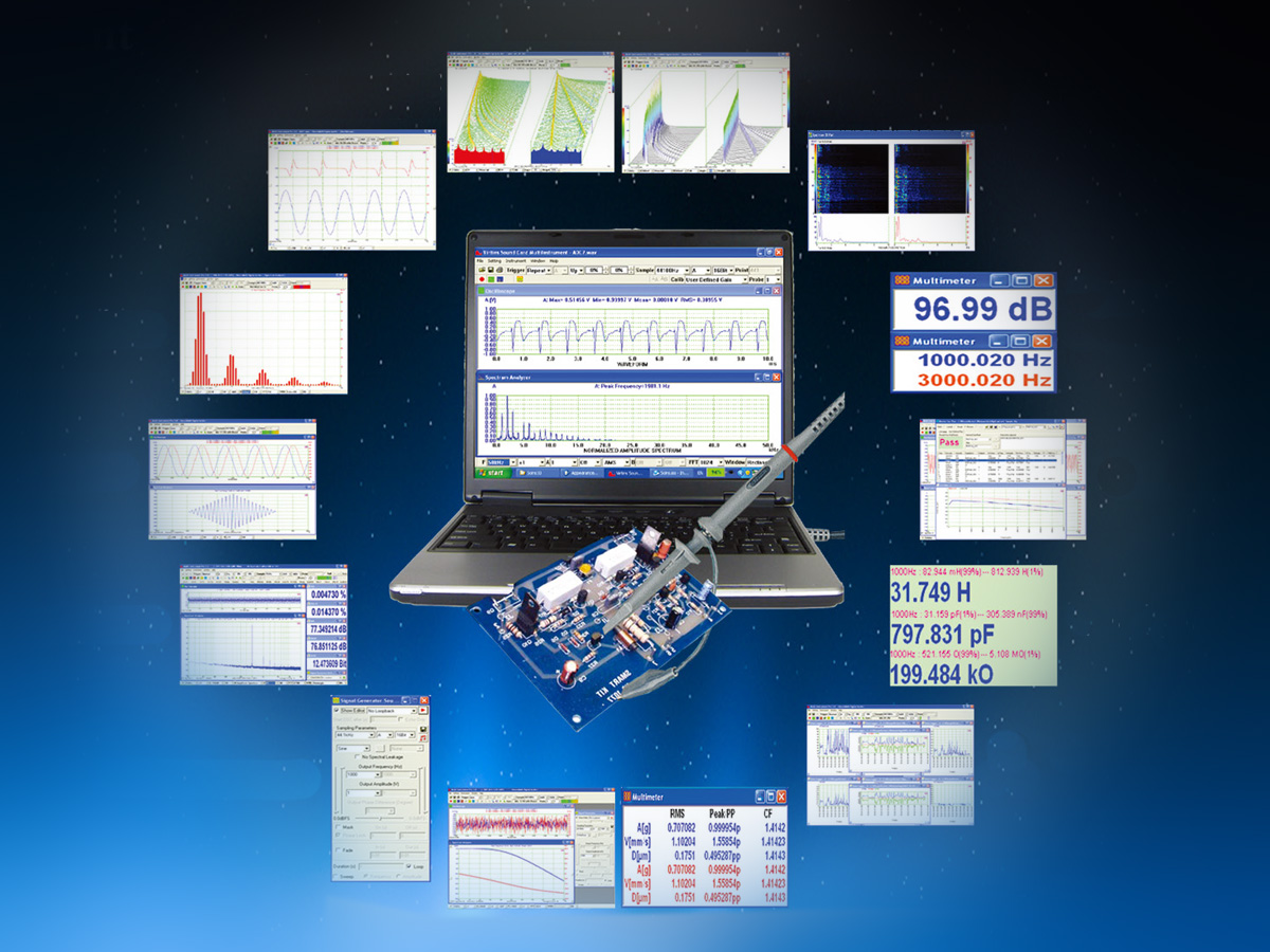 Practical Test & Measurement The Virtins MultiInstrument Software