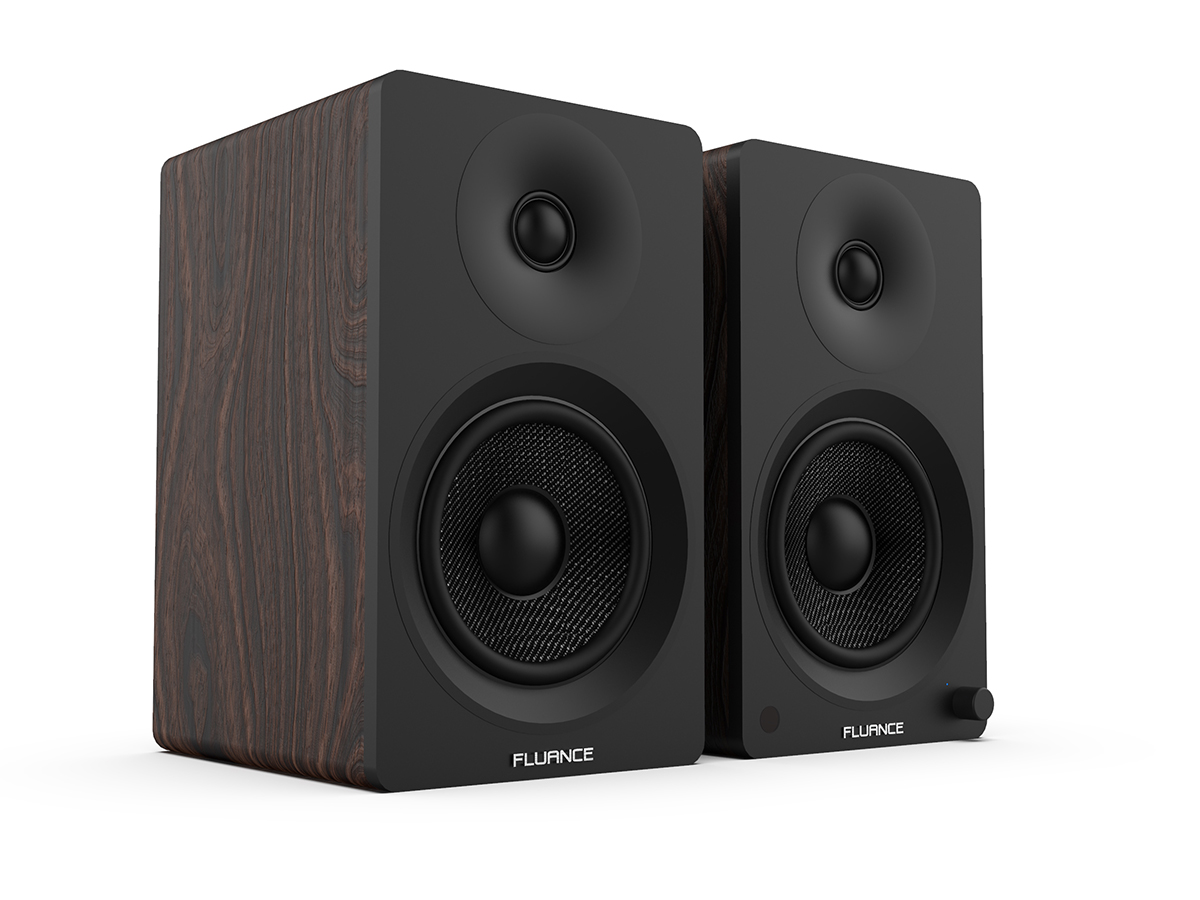 Fluance Most Affordable Ai40 Powered Bookshelf Speakers with