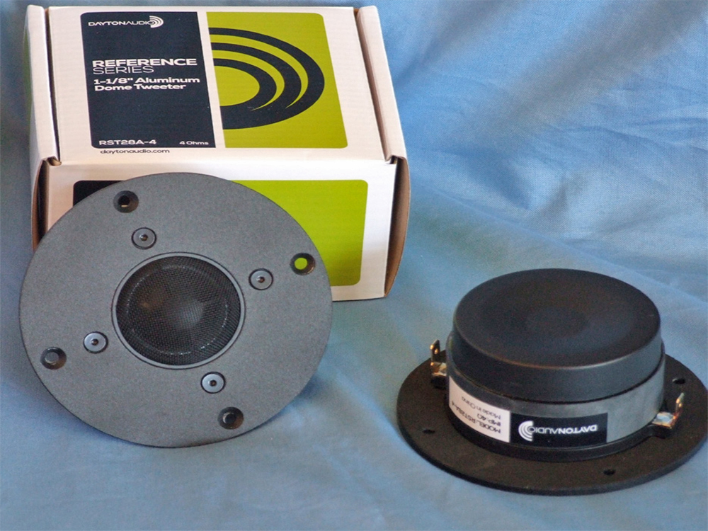 Test Bench: Two 28 mm Dome Tweeters from Dayton Audio: RST28A-4