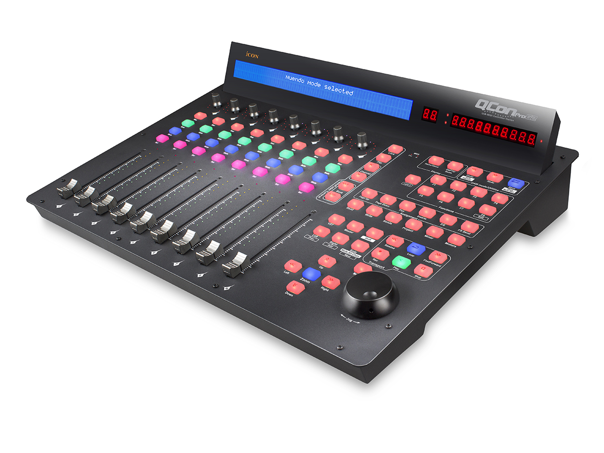 New QCon Pro G2 Universal Control Surface and QCon EX G2