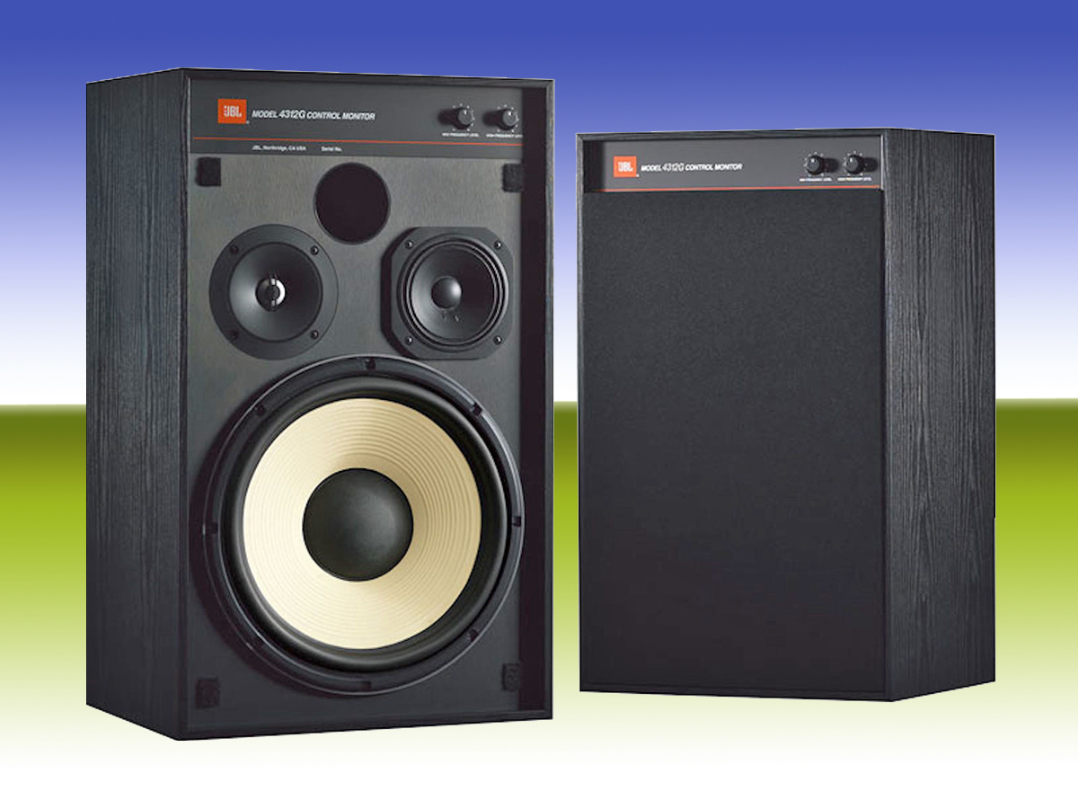 Jbl 4312g studio monitor hotsell