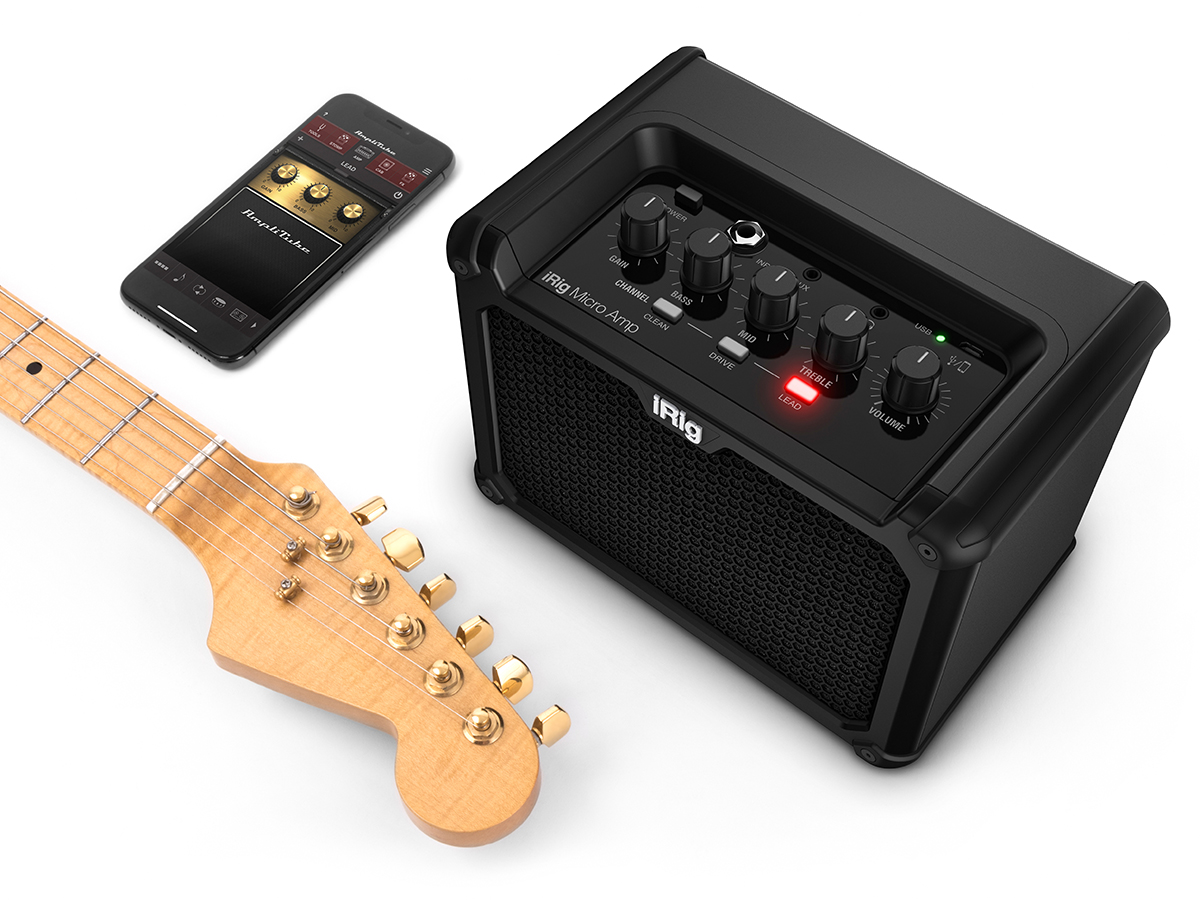IK Multimedia Announces iRig Micro Amp Ultra-Compact Guitar
