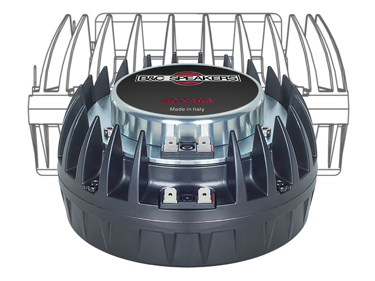 B&C Speakers Debuts DCX464 Coaxial Compression Driver | AudioXpress