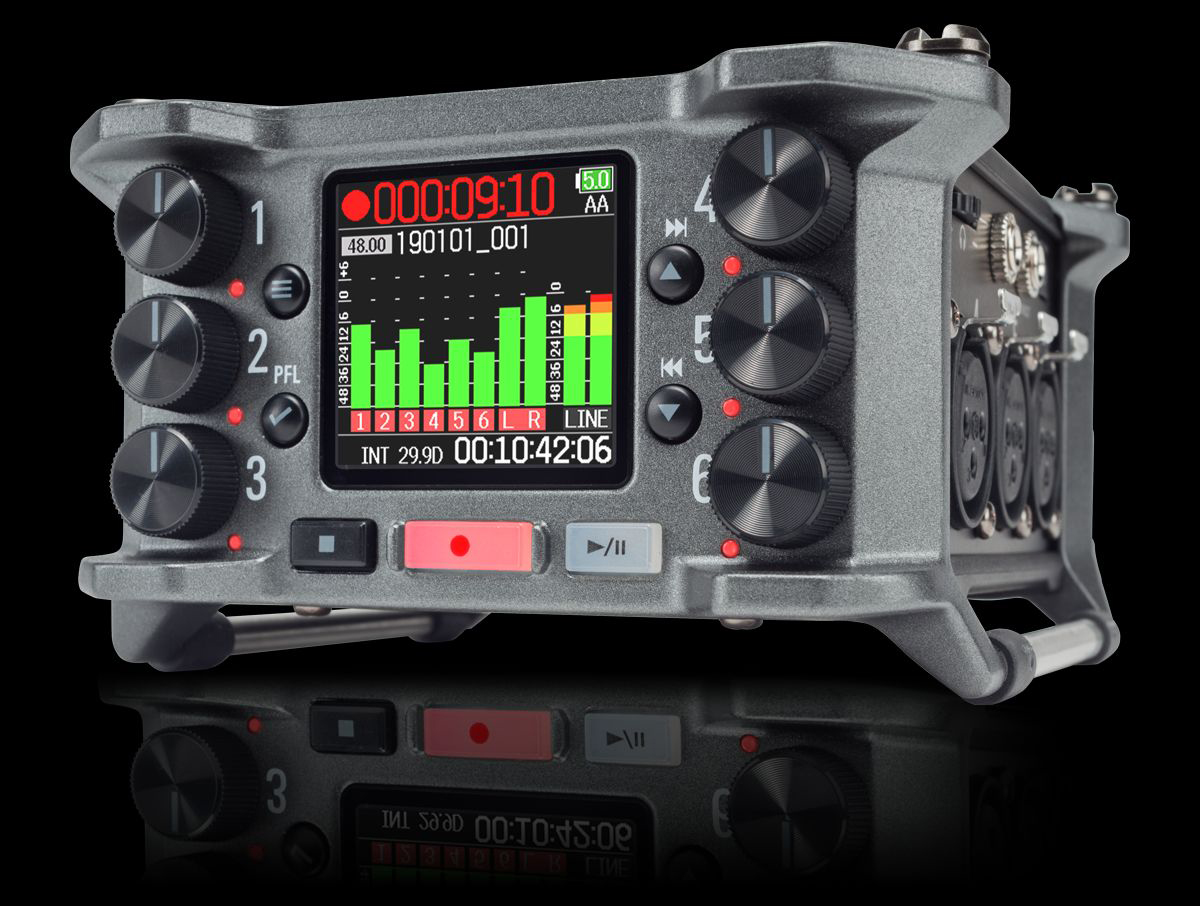 Zoom Launches New F6 32-bit MultiTrack Field Recorder | audioXpress