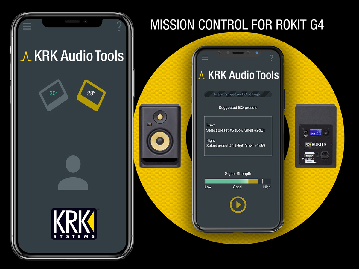 Krk rokit cheap g4 app