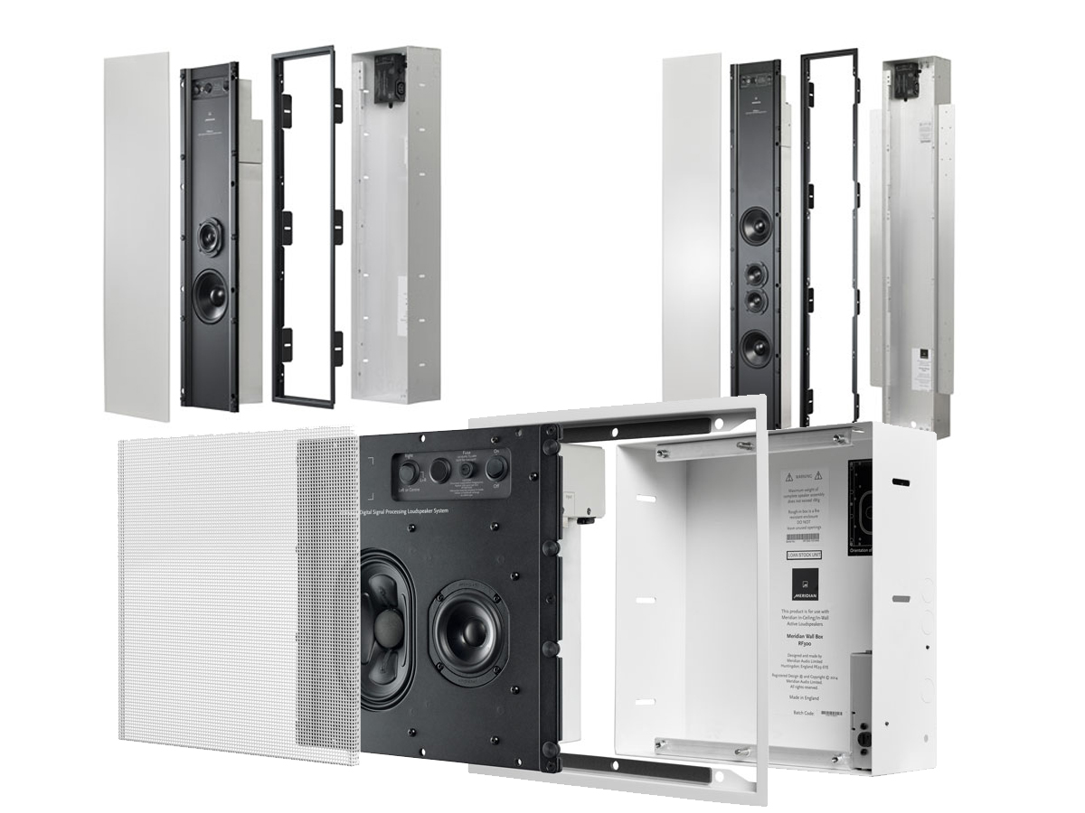 Meridian in hot sale wall speakers