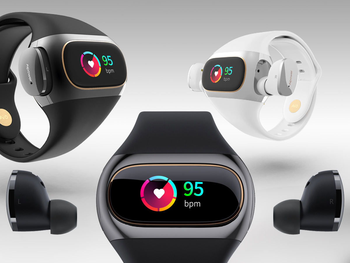 Aipower Wearbuds Are True Wireless Earbuds Housed in a Fitness