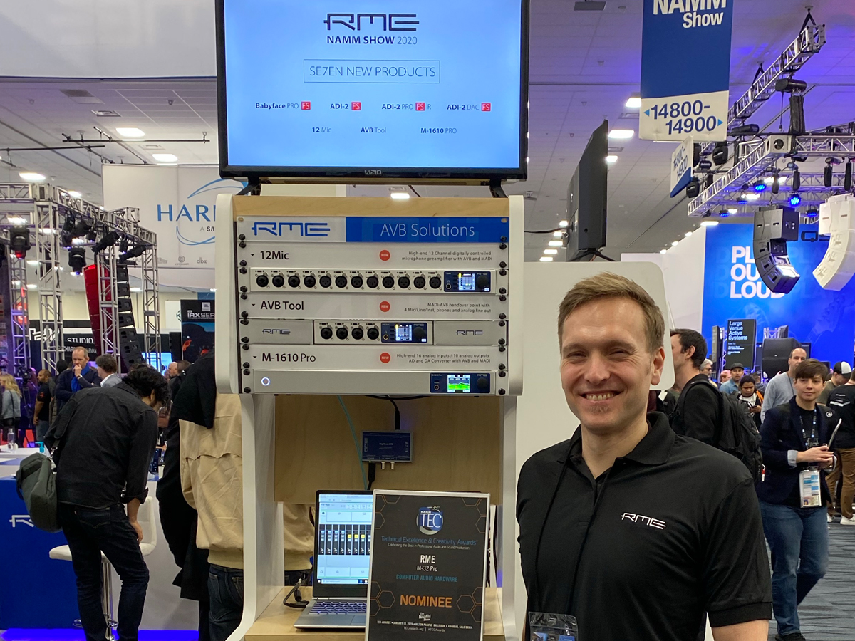 RME Debuts New Audio Networking Products for AVB Conversion and ...