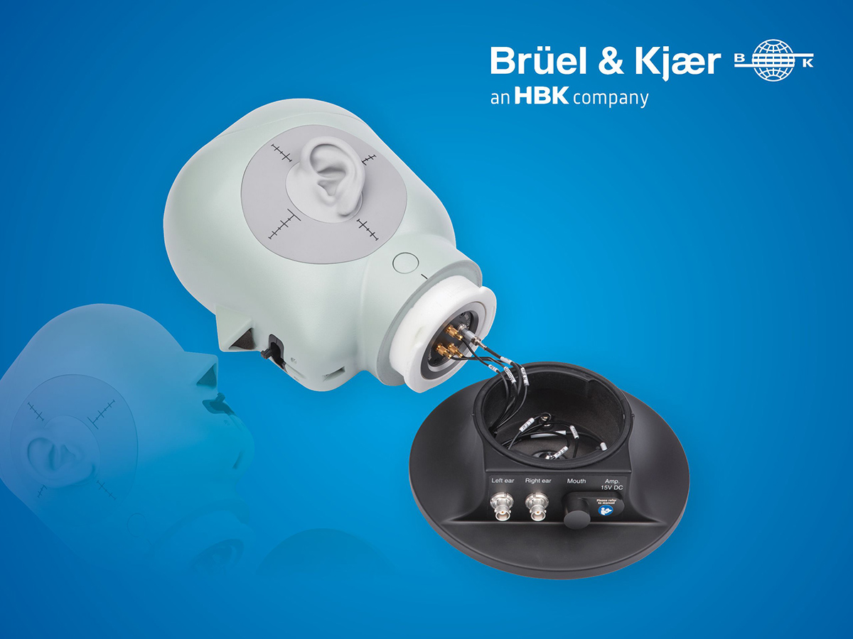Brüel & Kjær Launches New Tabletop HATS Type 5128B Head audioXpress