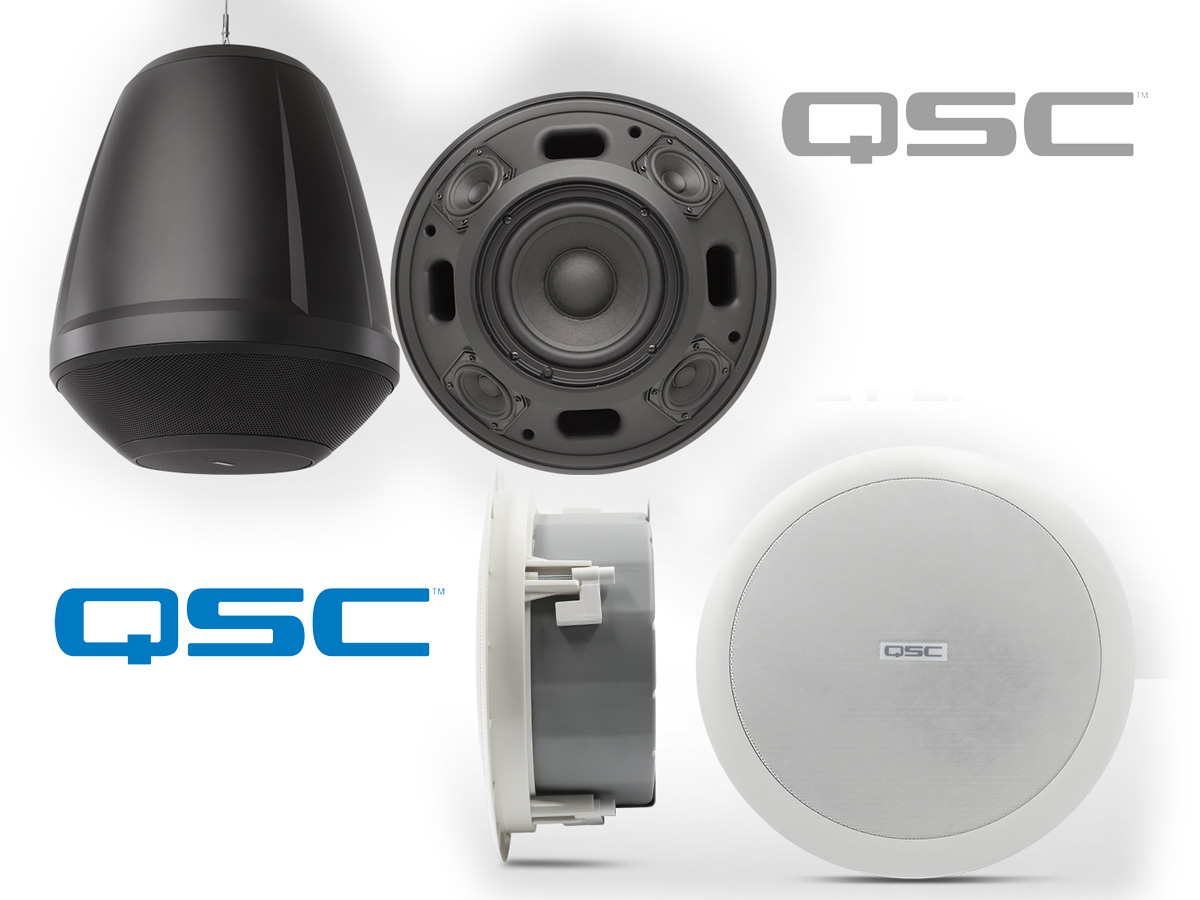 QSC Now Shipping Two New AcousticDesign and AcousticCoverage