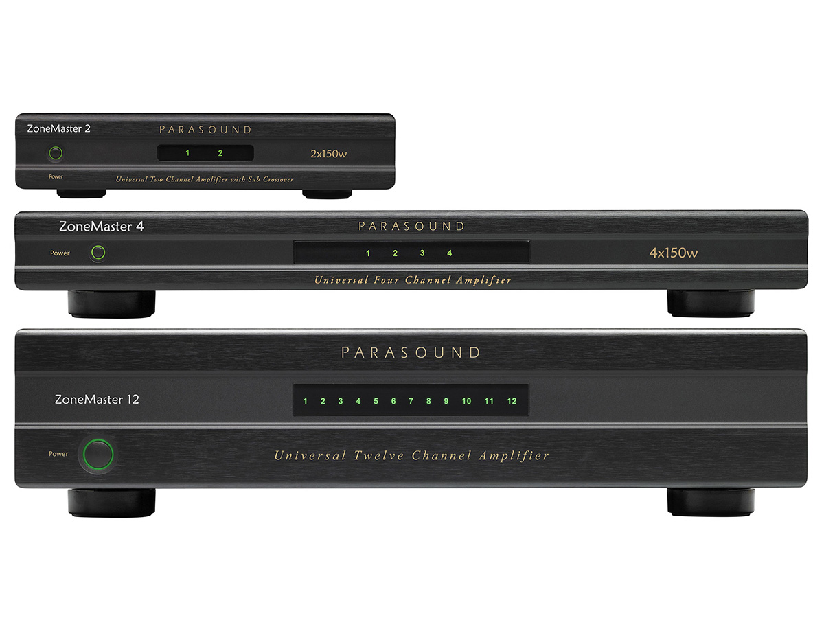 Parasound Debuts Parasound ZoneMaster ZM 2 and ZM 4 Custom