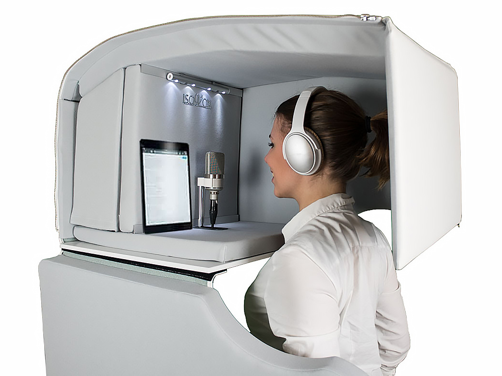 Vocal booth sale headphones