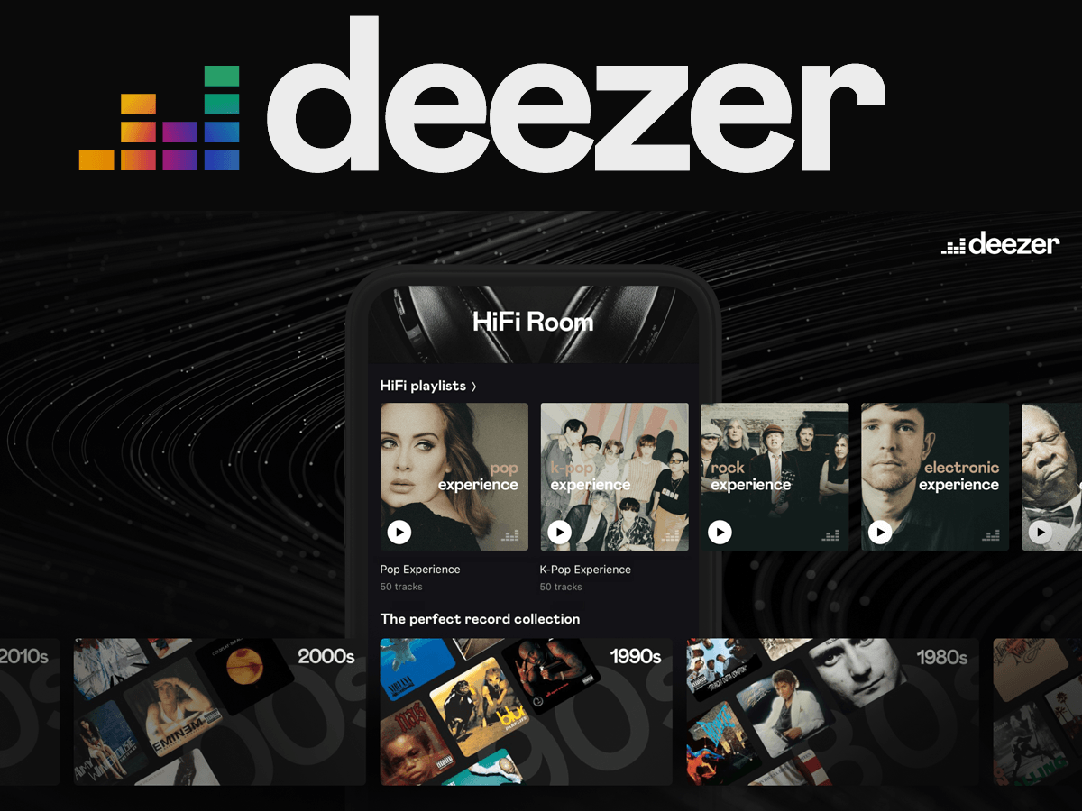 Deezer hifi sales sony headphones