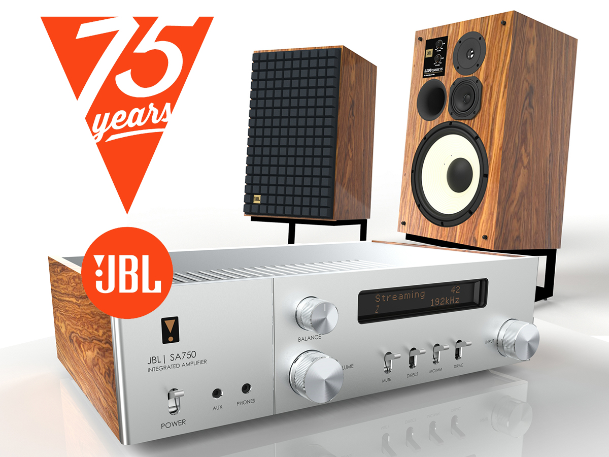 JBL Kicks Off 75th Anniversary with New 100 Classic 75 Loudspeaker 