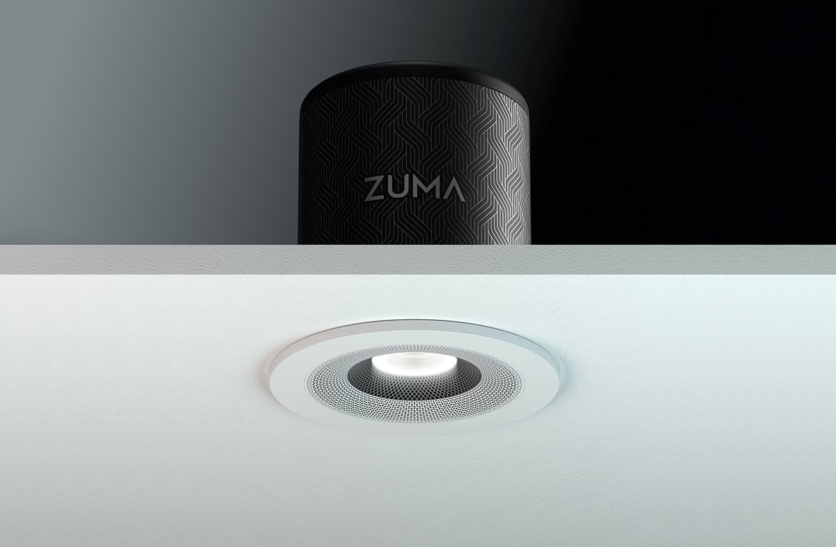 Lights with speakers discount in them
