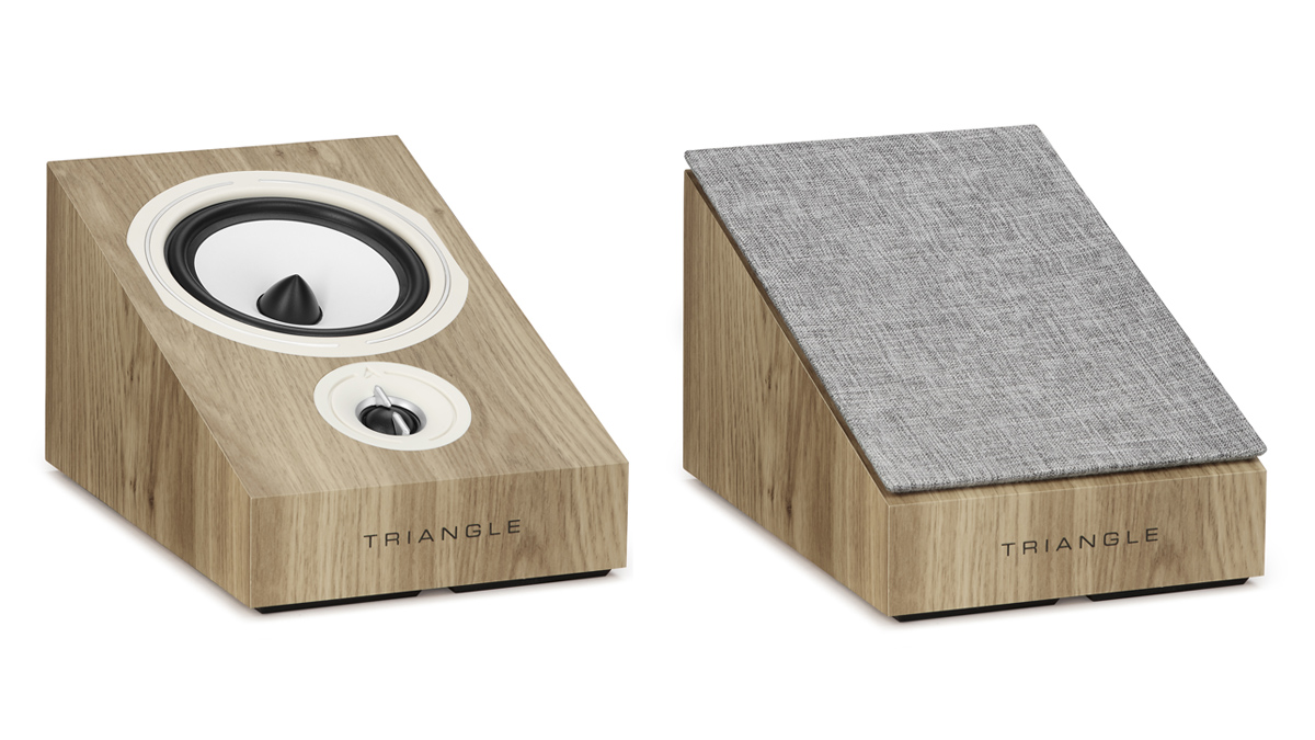 Bose triangle hot sale speakers