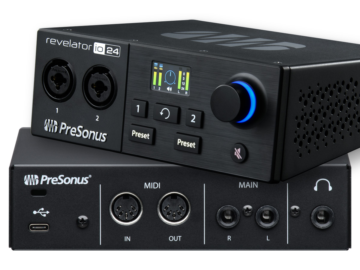 PreSonus Introduces Revelator io24 USB-C Audio Interface
