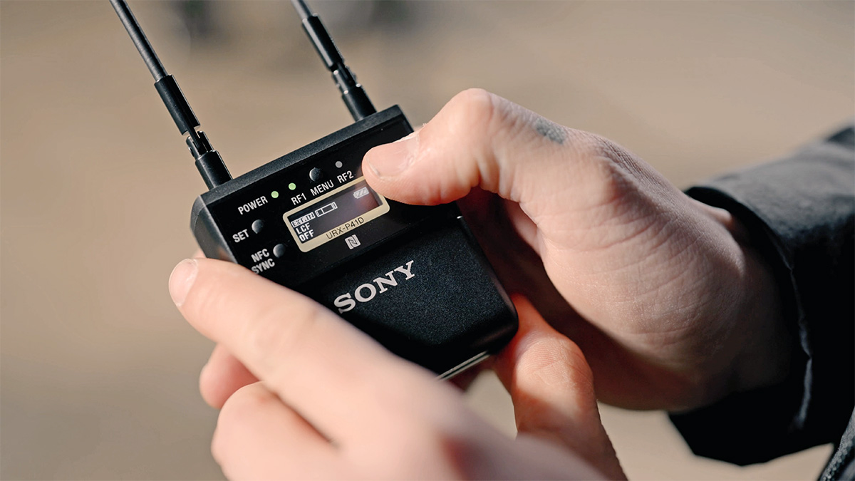 Sony Electronics Expands UWP-D Wireless Microphone Series with URX